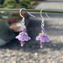 Load image into Gallery viewer, Lenka Czech Glass Flower Earrings