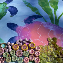 Load image into Gallery viewer, Turtle and Starfish Toggle Bracelets