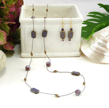 Load image into Gallery viewer, Rectangle 36" Long Necklace
