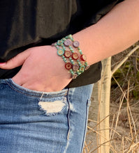 Load image into Gallery viewer, Carded Aster Bracelets