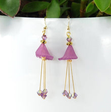 Load image into Gallery viewer, Lucite Dangle Earrings
