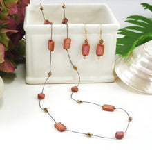 Load image into Gallery viewer, Rectangle 36" Long Necklace