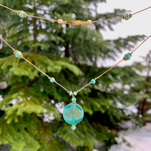 Load image into Gallery viewer, Lotus Pendant Necklace-5 Colors