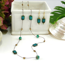 Load image into Gallery viewer, Rectangle 36" Long Necklace