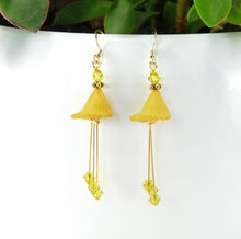 Load image into Gallery viewer, Lucite Dangle Earrings