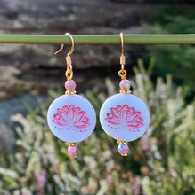 Load image into Gallery viewer, Lotus Earrings-5 Colors