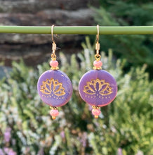 Load image into Gallery viewer, Lotus Earrings-5 Colors