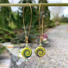 Load image into Gallery viewer, Long Loop Earrings-NEW!