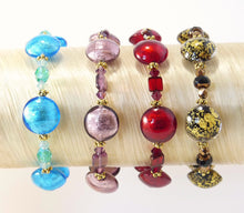 Load image into Gallery viewer, Murano Glass Bracelets