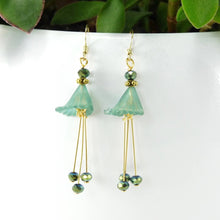 Load image into Gallery viewer, Lucite Dangle Earrings