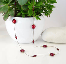 Load image into Gallery viewer, Murano 36" Hand Knotted Long Necklace