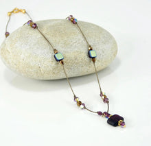 Load image into Gallery viewer, Square Pendant Necklace