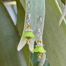 Load image into Gallery viewer, Lucite Earrings in Silver
