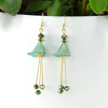 Load image into Gallery viewer, Lucite Dangle Earrings
